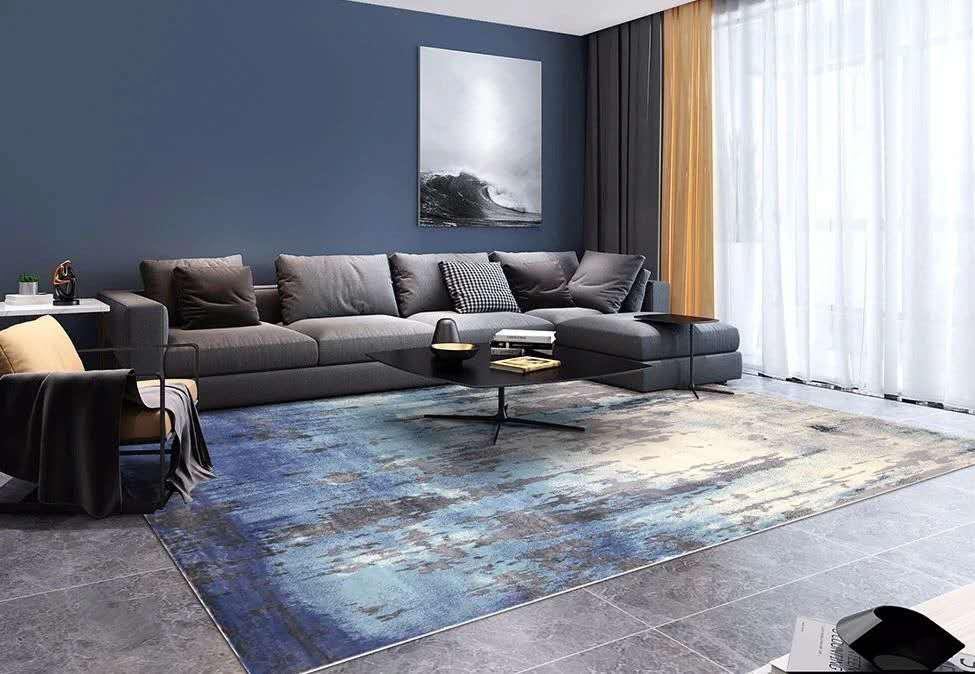 客廳沙發茶幾地毯